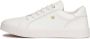 Kazar Witte leren sneakers met gouden elementen White Dames - Thumbnail 6