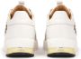 Kazar Witte leren sneakers met gouden inzetstukken White Dames - Thumbnail 7