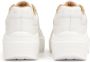 Kazar Witte leren sneakers op een dikke zool White Dames - Thumbnail 5