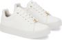 Kazar Witte minimalistische sneakers op een eenvoudige zool White Dames - Thumbnail 4