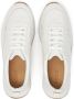 Kazar Witte monogram leren combinatie sneakers White Dames - Thumbnail 4