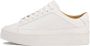 Kazar Witte sneakers met perforatie op de neus White Dames - Thumbnail 5