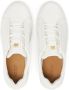 Kazar Witte sneakers met reliëf monogrammen White Dames - Thumbnail 4