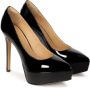 Kazar Zwart gelakte platform en stiletto pumps Black Dames - Thumbnail 5