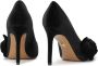 Kazar Zwarte avond stiletto's met bloemen Black Dames - Thumbnail 3