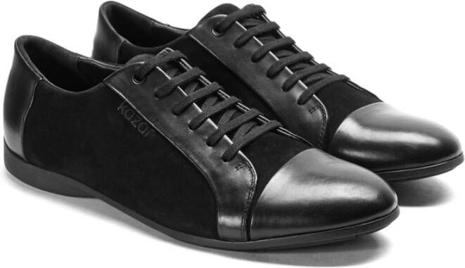 Kazar Zwarte casual schoenen voor heren Black Heren