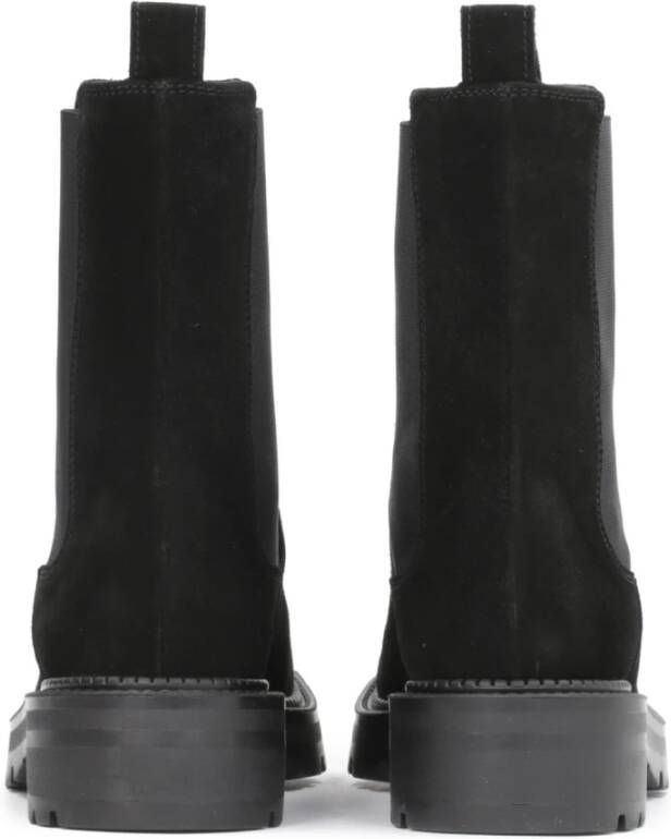 Kazar Zwarte Chelsea Slip-On Laarzen Black Dames