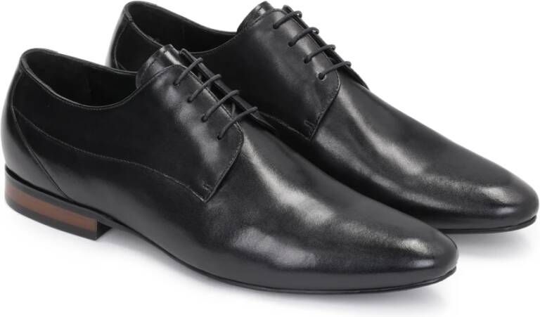 Kazar Zwarte derby schoenen voor heren Black Heren