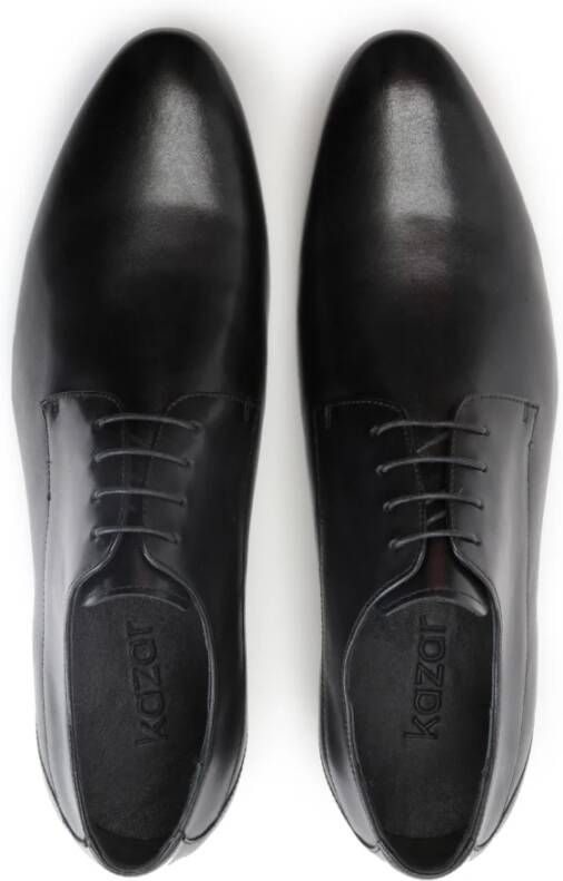 Kazar Zwarte derby schoenen voor heren Black Heren