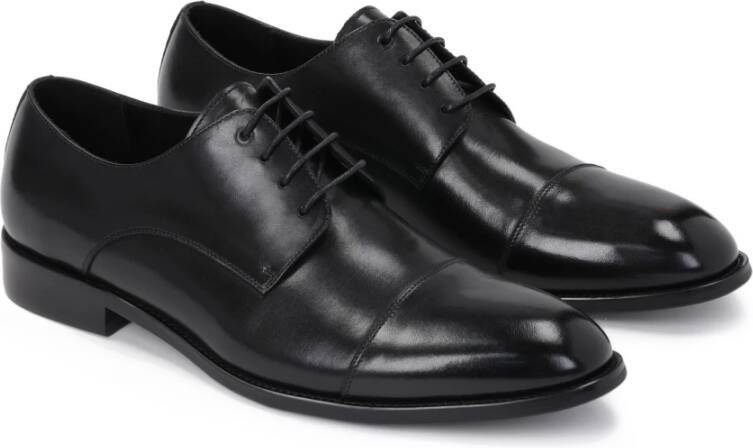 Kazar Zwarte derby schoenen voor heren Black Heren