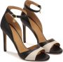 Kazar Zwarte en beige sandalen met hak Black Dames - Thumbnail 2