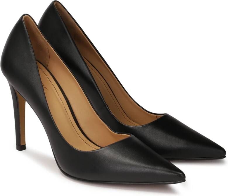 Kazar Zwarte gelakte stiletto's Black Dames