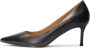 Kazar Zwarte gladleren pumps met lage hak Black Dames - Thumbnail 6