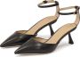 Kazar Studio Zwarte pumps met hak en uitgesneden bovendeel Black Dames - Thumbnail 10