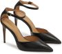 Kazar Zwarte halfopen leren pumps Black Dames - Thumbnail 2