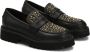 Kazar Zwarte halfschoenen met gouden strass Black Dames - Thumbnail 2