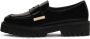 Kazar Zwarte halfschoenen met trackzool Black Dames - Thumbnail 5