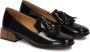 Kazar Zwarte halfschoenen met versierde hak Black Dames - Thumbnail 2