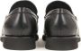 Kazar Studio Zwarte loafers voor heren met metalen decoratie Black Heren - Thumbnail 13