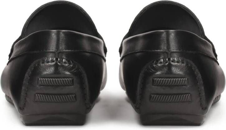 Kazar Zwarte heren mocassins op een comfortabele zool Black Heren