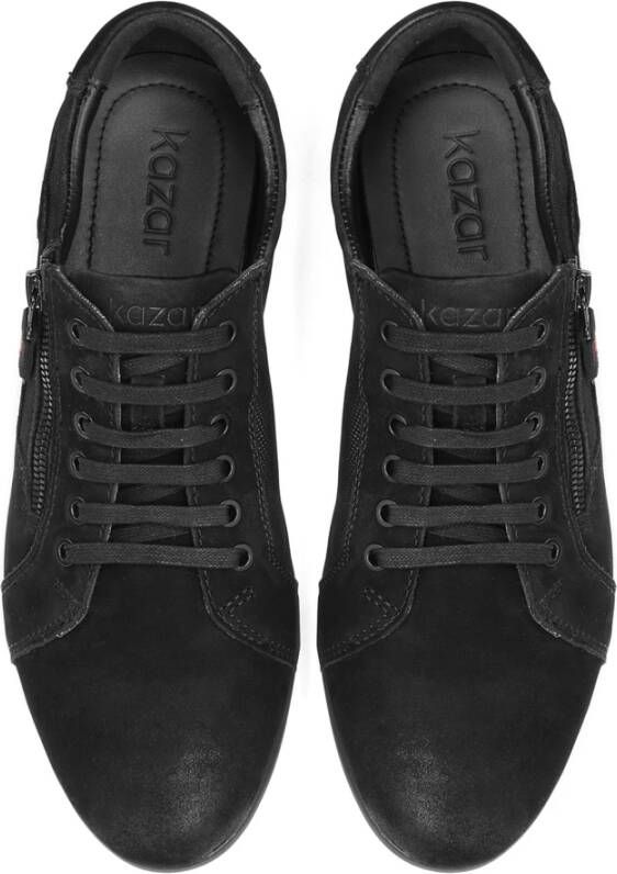 Kazar Zwarte herenschoenen Black Heren