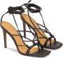 Kazar Zwarte hoge flip-flop sandalen met hak Black Dames - Thumbnail 2