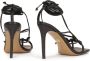 Kazar Zwarte hoge flip-flop sandalen met hak Black Dames - Thumbnail 6