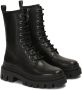 Kazar Zwarte laarzen in militaire stijl Black Dames - Thumbnail 2