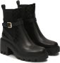 Kazar Zwarte laarzen met slip-on op stevige zool met hak Black Dames - Thumbnail 2