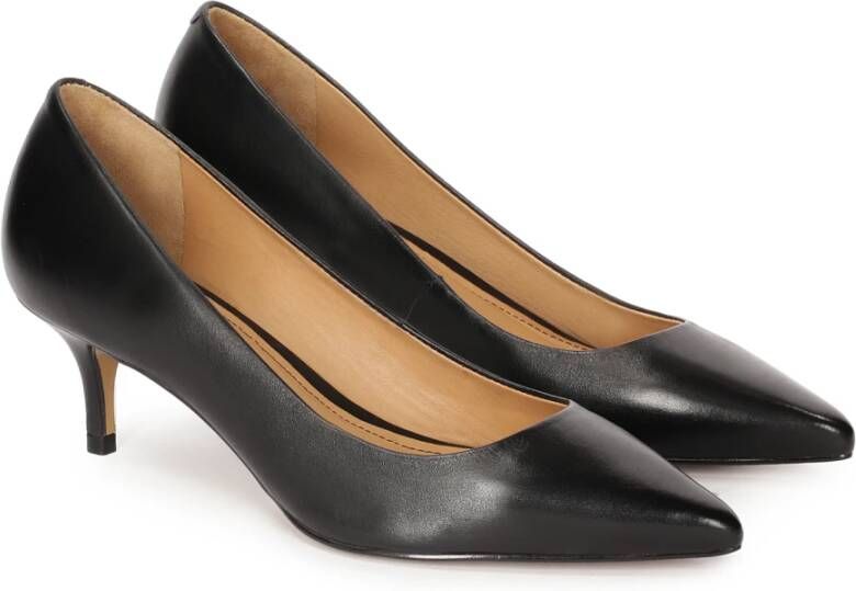 Kazar Zwarte lage pumps met hak Black Dames