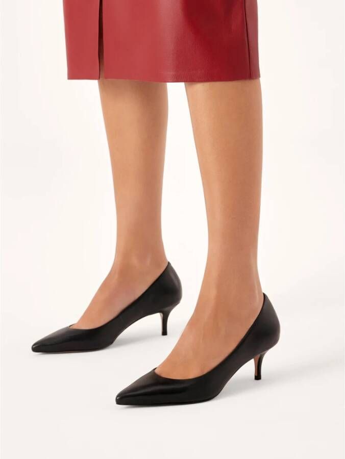 Kazar Zwarte lage pumps met hak Black Dames