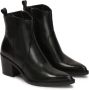 Kazar Zwarte leren laarzen in cowboy-stijl Black Dames - Thumbnail 2