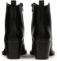 Kazar Zwarte leren laarzen in cowboy-stijl Black Dames - Thumbnail 3