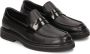 Kazar Zwarte leren loafers voor mannen Black Heren - Thumbnail 3