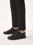 Kazar Zwarte leren minimalistische sneakers Black Heren - Thumbnail 3