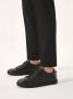 Kazar Zwarte leren minimalistische sneakers Black Heren - Thumbnail 5