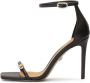 Kazar Zwarte leren sandalen met een smalle band Black Dames - Thumbnail 5