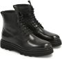 Kazar Zwarte Leren Wandelschoenen Black Heren - Thumbnail 3