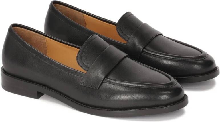 Kazar Zwarte loafers in minimalistische stijl Black Dames