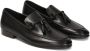 Kazar Zwarte loafers met kwastje Black Heren - Thumbnail 2