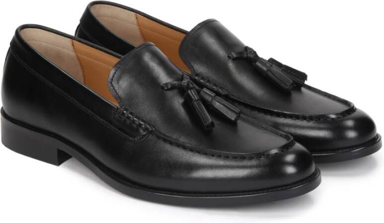 Kazar Zwarte loafers voor heren Black Heren