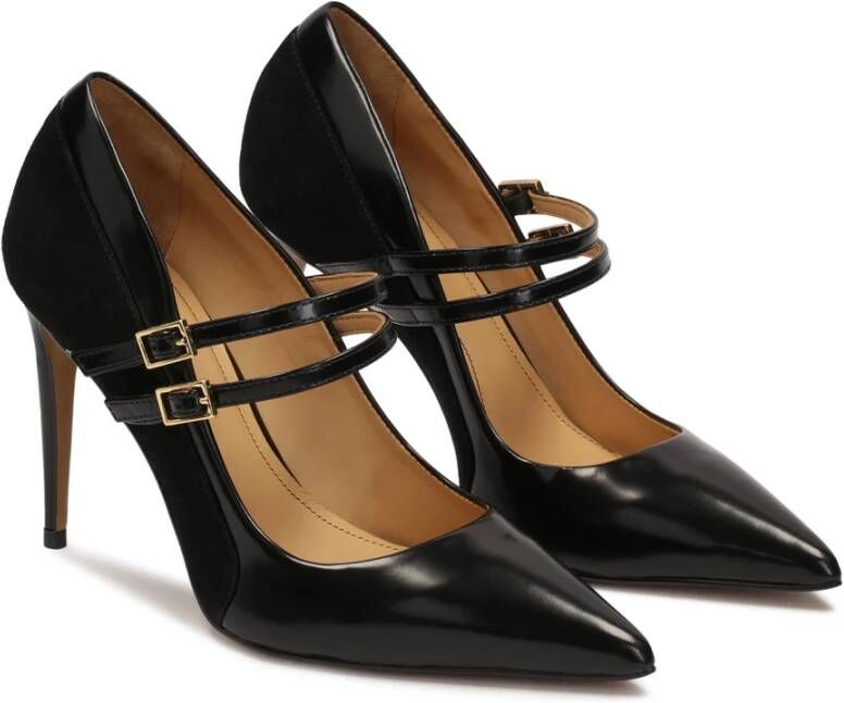 Kazar Zwarte Mary Jane pumps Black Dames