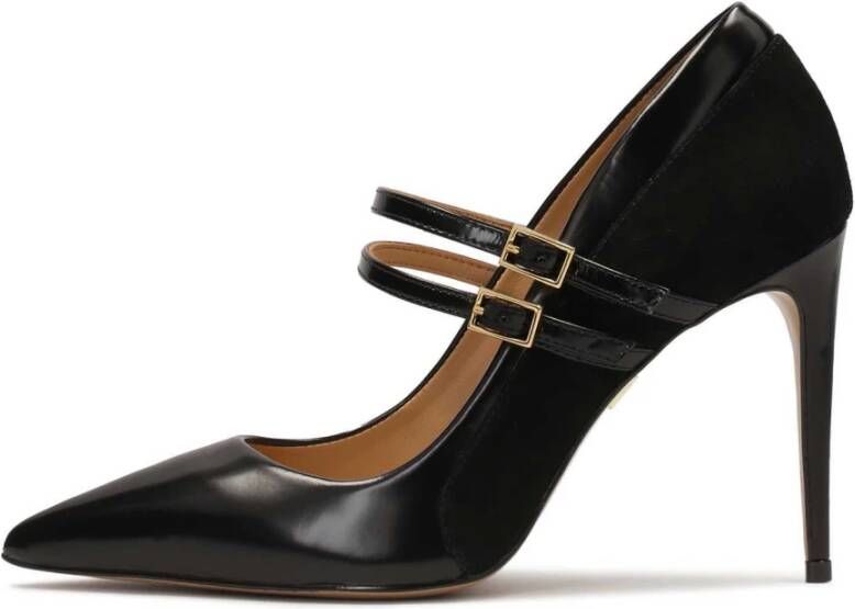 Kazar Zwarte Mary Jane pumps Black Dames