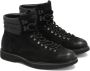 Kazar Zwarte Nubuck & Stoffen Winterlaarzen Black Heren - Thumbnail 3