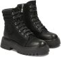 Kazar Zwarte nubuck laarzen op klavertjezool Black Dames - Thumbnail 4