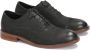 Kazar Zwarte nubuck schoenen op contrasterende zool Black Heren - Thumbnail 2