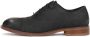 Kazar Zwarte nubuck schoenen op contrasterende zool Black Heren - Thumbnail 5