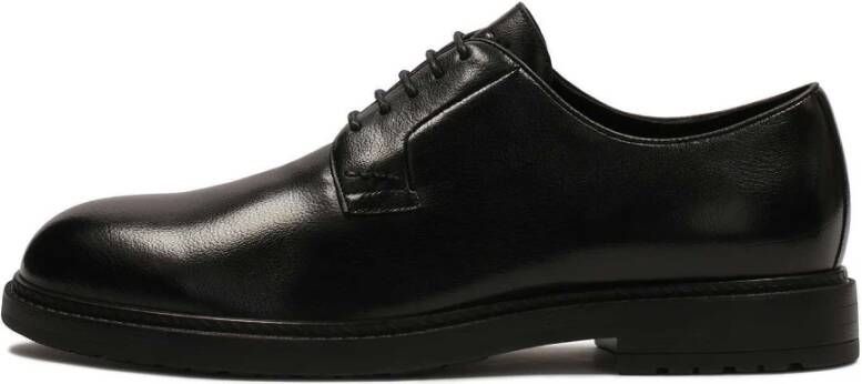 Kazar Zwarte open teen halfschoenen Black Heren