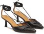 Kazar Zwarte pumps met binding rond de enkel Black Dames - Thumbnail 4