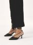 Kazar Zwarte pumps met binding rond de enkel Black Dames - Thumbnail 5